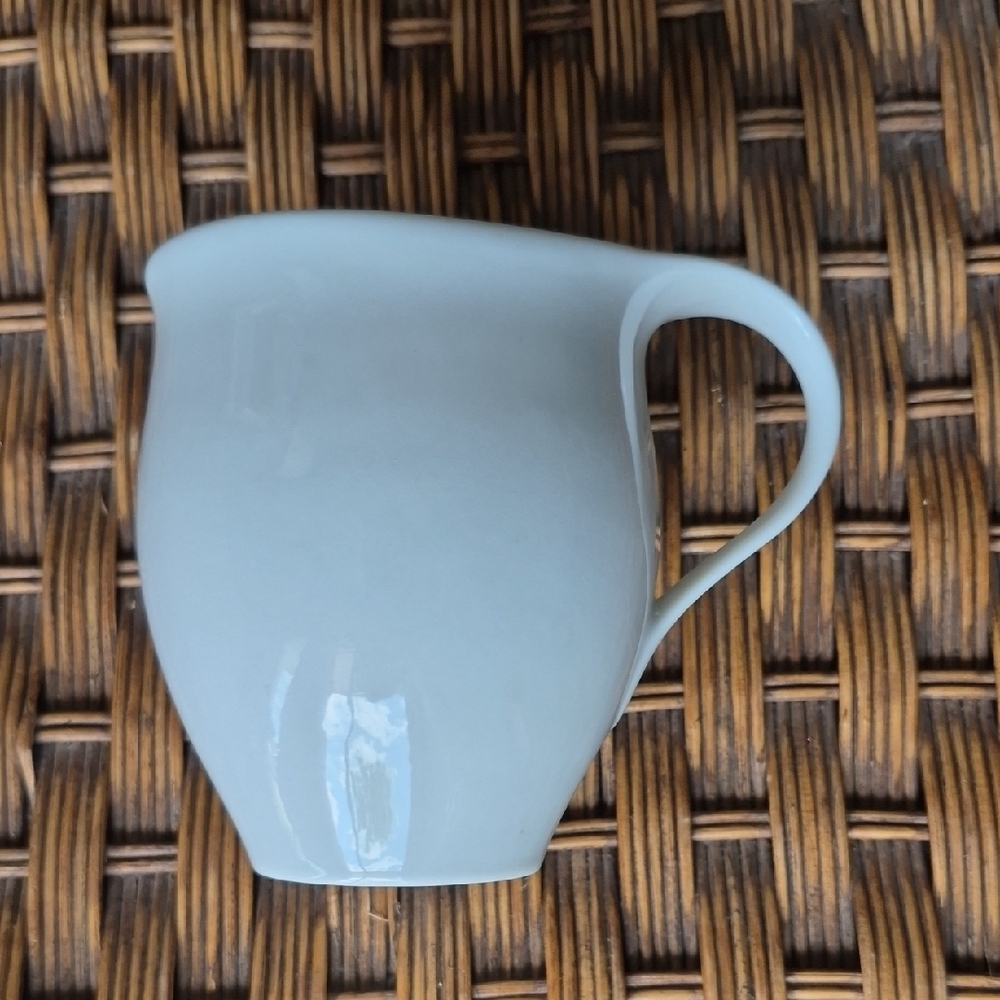 Portmeirion Elegant White 12oz Ceramic Mug